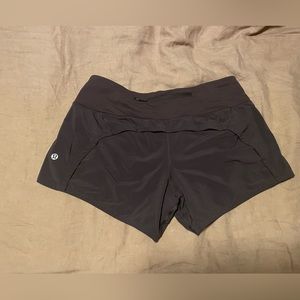 Lululemon speed up shorts size 6